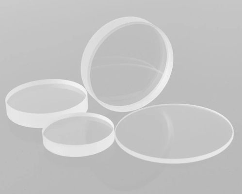 9.8mm Thick Laser Protective Lens D30 Fused Silica Fiber Laser Lens