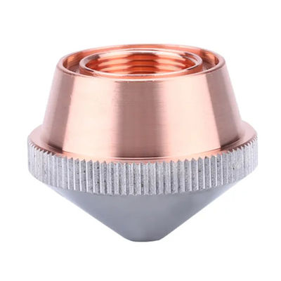 OEM DNE Series Laser Cutting Nozzle For Fiber Machine Head Chrome Plated