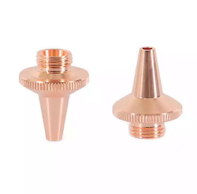 D15H19 M8 Nozzle Lasermech Cutting Head Laser Nozzles Three D Type