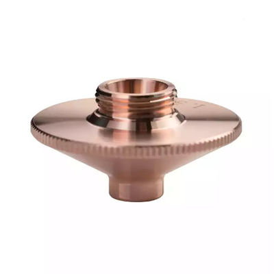 D28mm H15 WSX Laser Cutting Machine Nozzle T2 Red Copper Material